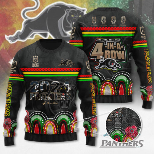 Penrith Panthers ugly christmas sweater OVS1024ZB