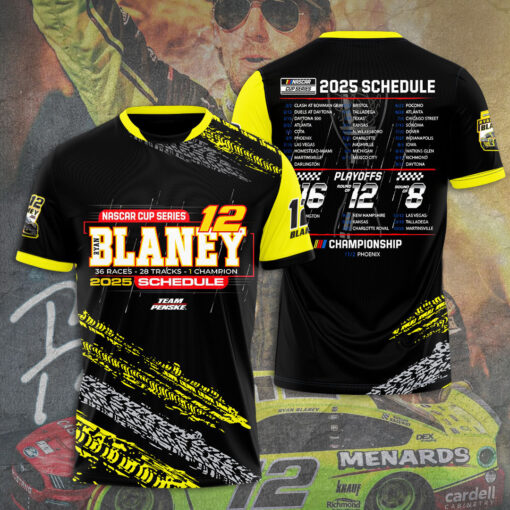 Ryan Blaney T shirt OVS1024H