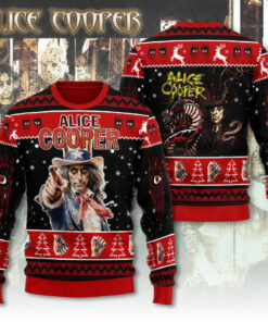 Alice Cooper ugly sweater OVERSIZEDTEE 11