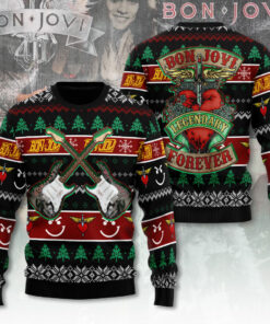 Bon Jovi ugly sweater OVERSIZEDTEE 5