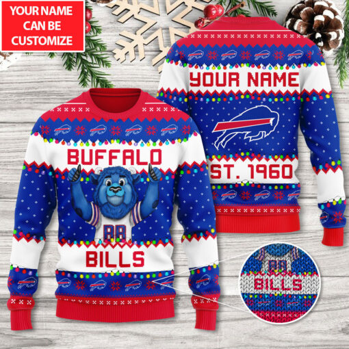 Buffalo Bills ugly sweater OVS1124L