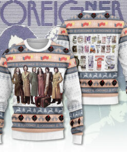 Foreigner ugly sweater OVERSIZEDTEE 18