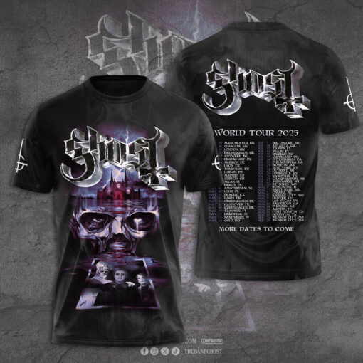 Ghost Band T shirt OVERSIZEDTEE 14