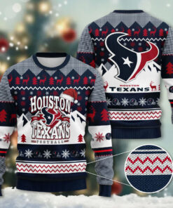 Houston Texans ugly christmas sweater OVS1124H