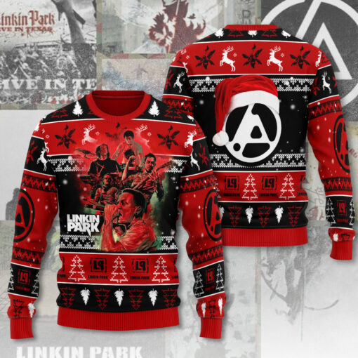 Linkin Park ugly sweater OVERSIZEDTEE 10