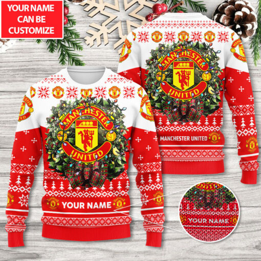 Manchester United ugly sweater OVERSIZEDTEE 4