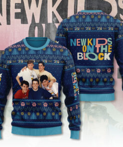 NKOTB ugly sweater OVERSIZEDTEE 21