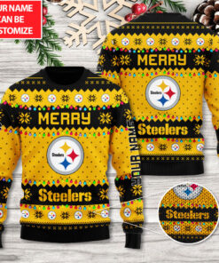 Pittsburgh Steelers ugly christmas sweater OVS1124I