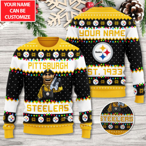 Pittsburgh Steelers ugly sweater OVS1124J