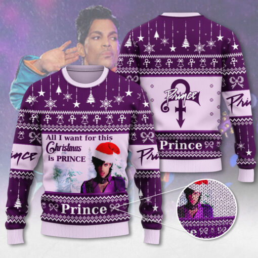 Prince ugly christmas sweater OVS1124F