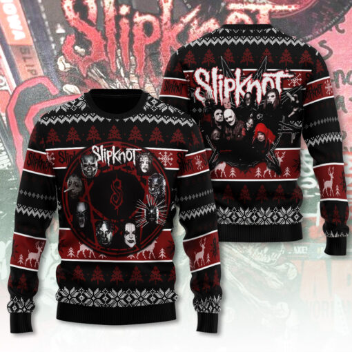 Slipknot ugly christmas sweater OVS1124U