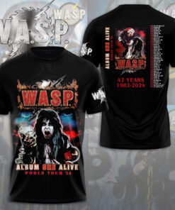 W.A.S.P Band T shirt OVERSIZEDTEE 23