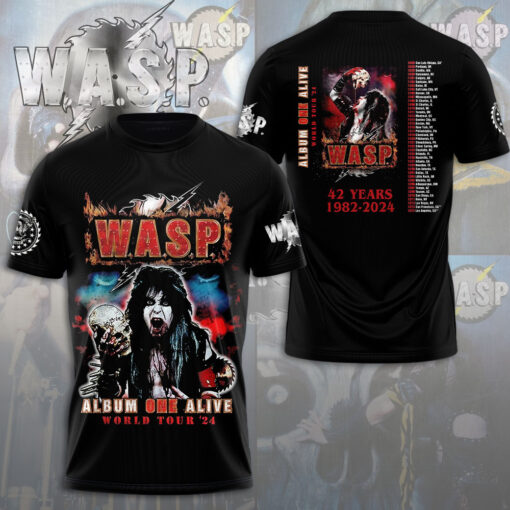 W.A.S.P Band T shirt OVERSIZEDTEE 23