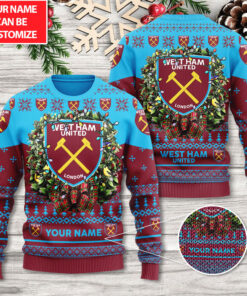 West Ham United FC ugly sweater OVERSIZEDTEE 2