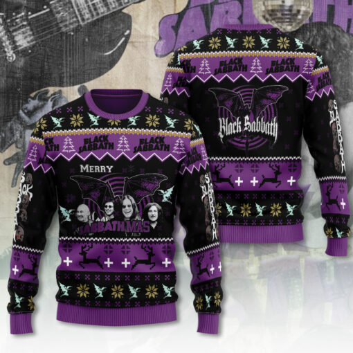 Black Sabbath ugly sweater OVERSIZEDTEE 34