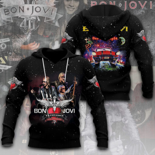 Bon Jovi Hoodie OVERSIZEDTEE 48