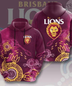 Brisbane Lions Hoodie OVERSIZEDTEE 30