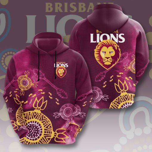 Brisbane Lions Hoodie OVERSIZEDTEE 30