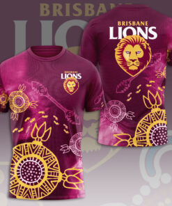 Brisbane Lions T shirt OVERSIZEDTEE 30