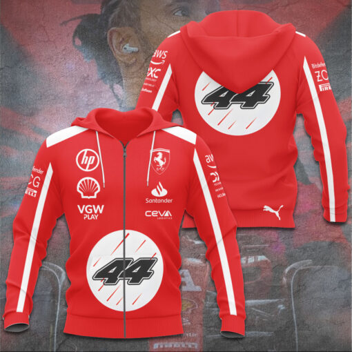 Lewis Hamilton Zip Hoodie OVERSIZEDTEE 49