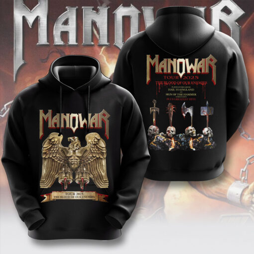 Manowar Band Hoodie OVERSIZEDTEE 43