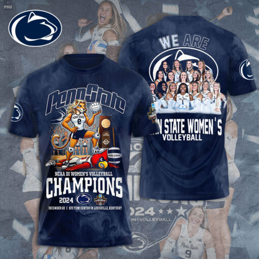 Penn State Nittany Lions Womens Volleyball T shirt OVERSIZEDTEE 55