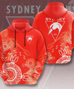 Sydney Swans Hoodie OVERSIZEDTEE 32
