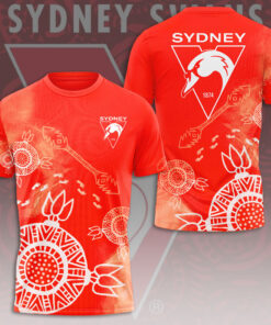 Sydney Swans T shirt OVERSIZEDTEE 32