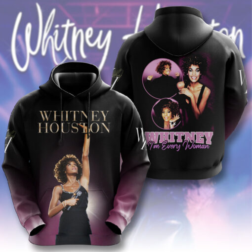 Whitney Houston Hoodie OVERSIZEDTEE 41