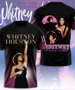 Whitney Houston T shirt OVERSIZEDTEE 41