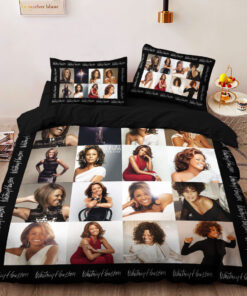 Whitney Houston bedding set duvet cover pillow shams OVERSIZEDTEE 39 01