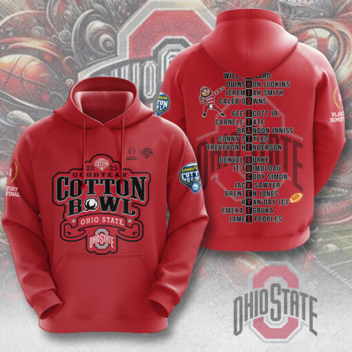 Ohio State Buckeyes Football Hoodie OVERSIZEDTEE 71