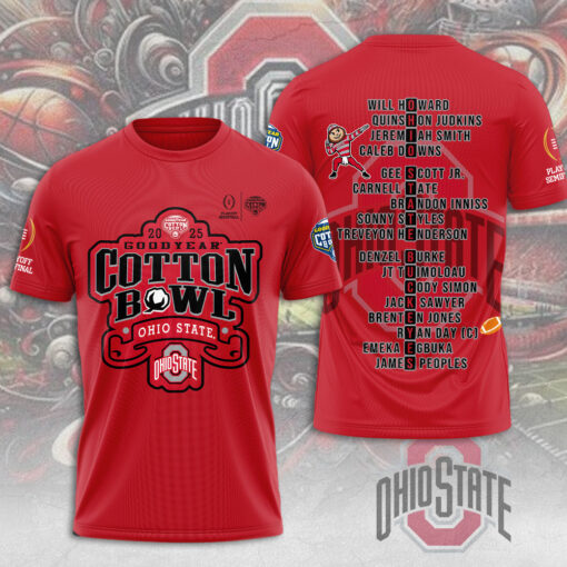 Ohio State Buckeyes Football T shirt OVERSIZEDTEE 71