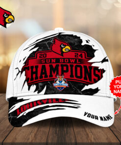 Personalized Louisville Cardinals Football cap OVERSIZEDTEE 69 01