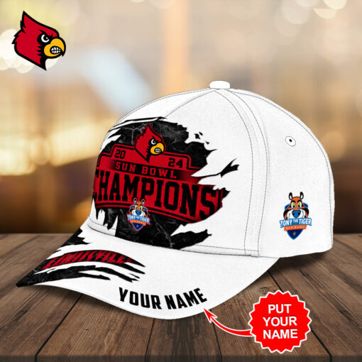 Personalized Louisville Cardinals Football cap OVERSIZEDTEE 69 03