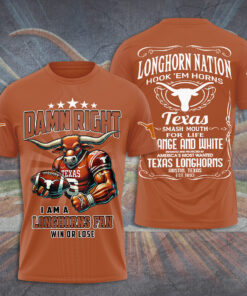 Texas Longhorns Football T shirt OVERSIZEDTEE 70