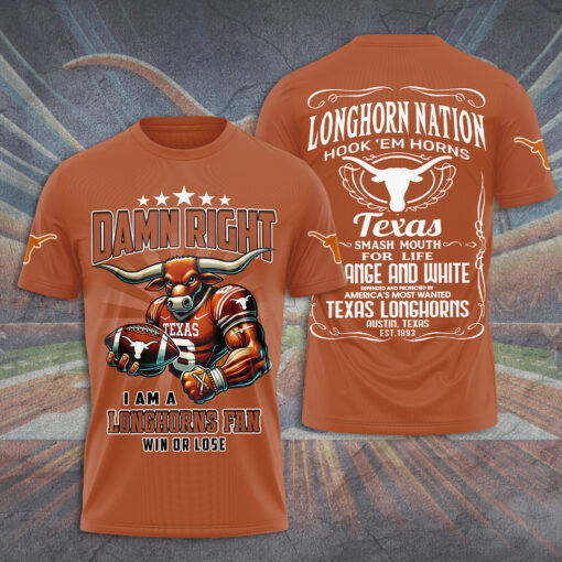 Texas Longhorns Football T shirt OVERSIZEDTEE 70