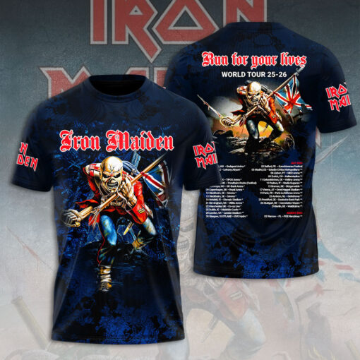 IRMA Band Iron Maiden T shirt OVERSIZEDTEE 110