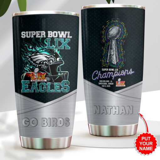 Personalized Philadelphia Eagles Tumbler Cup OVERSIZEDTEE 107