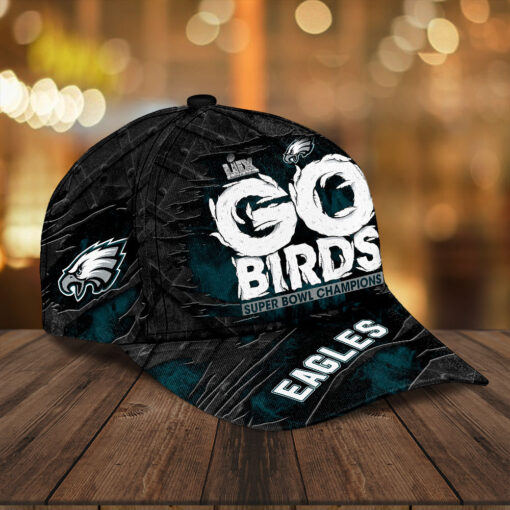 Philadelphia Eagles GO BIRDS cap OVERSIZEDTEE 93