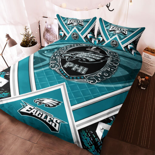 Philadelphia Eagles bedding set duvet cover pillow shams OVERSIZEDTEE 97