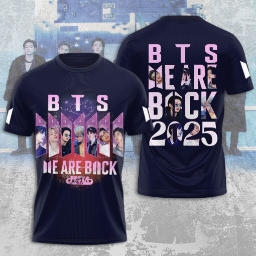BTS We Are Back T shirt
