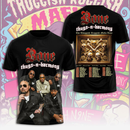 Bone Thugs N Harmony T shirt BONETHUGSNHARMONY