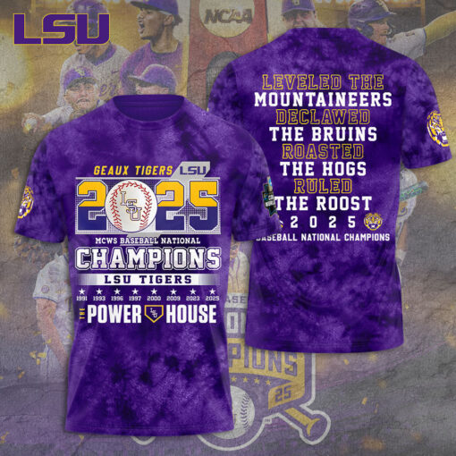 LSU Tigers 2025 T shirt