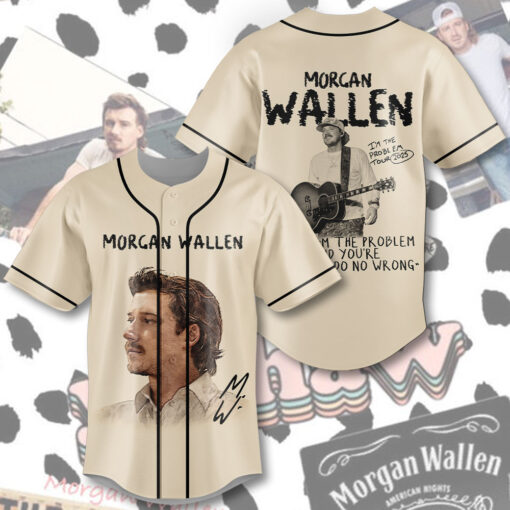 Morgan Wallen Baseball Jersey
