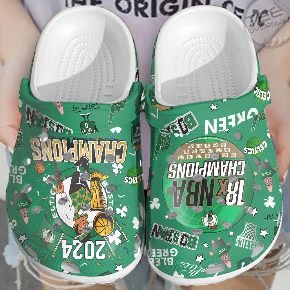 Boston Celtics Crocs