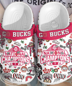 Ohio State Buckeyes Football Crocs 02