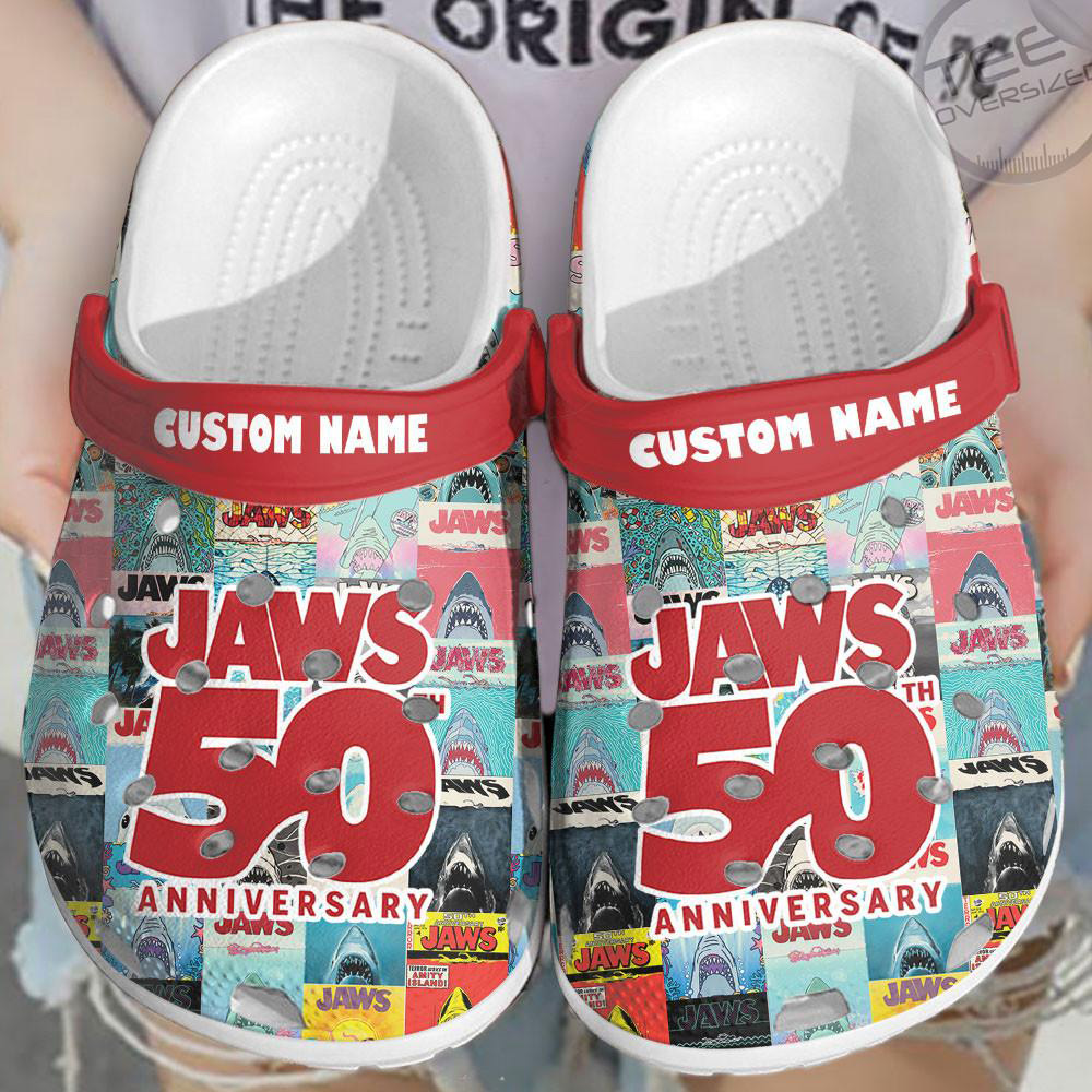 Personalized Jaws Crocs 01