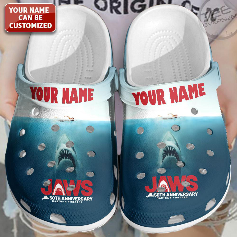 Personalized Jaws Crocs 04