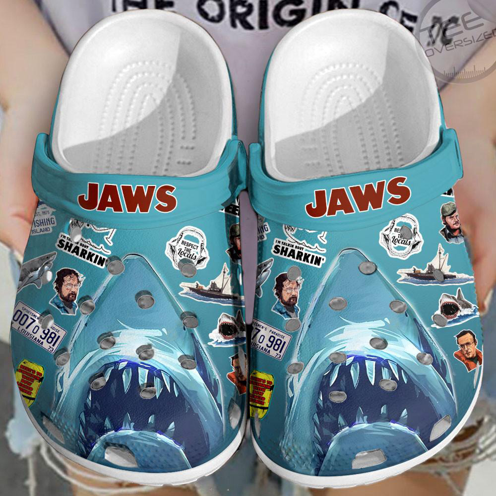 Personalized Jaws Crocs 05